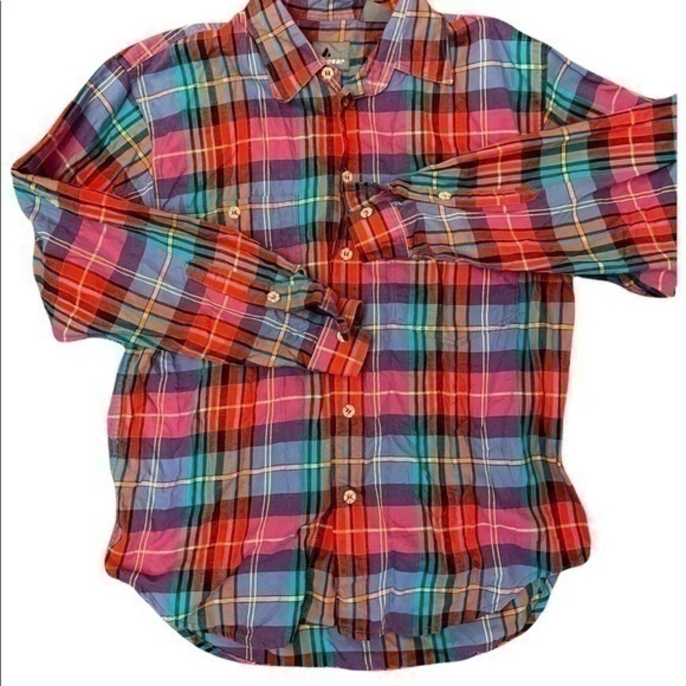 Vintage Men Plaid Lizwear Medium
Condition 7/10 (small back stain as shown)